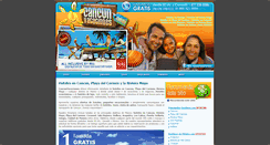 Desktop Screenshot of cancunvacaciones.com.mx